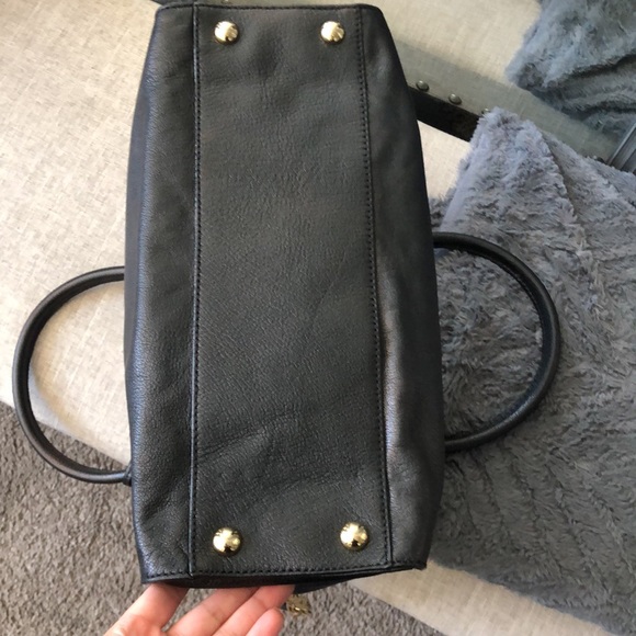 Black leather Michael Kors bag price as is for bag. Org. $495 - Picture 5 of 11